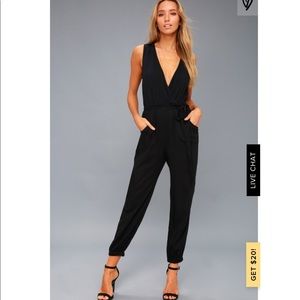 Lulu Black Jumpsuit NWT